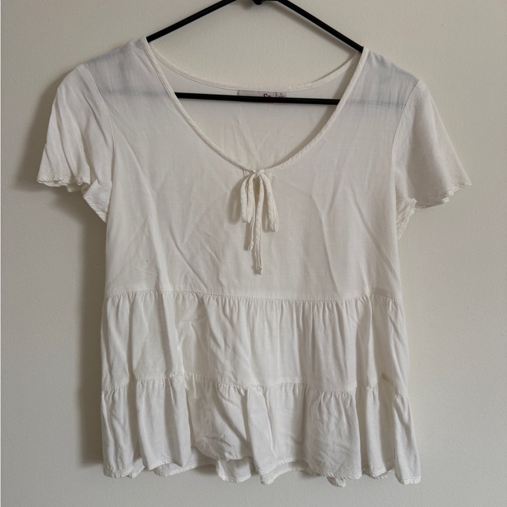 White summer tshirt